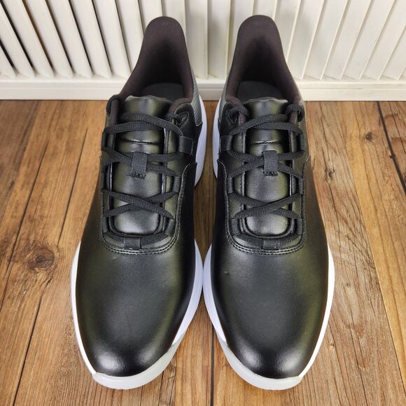 FootJoy FJ ProLite Golf Shoes Mens 9.5M Black Leather Waterproof Spikeless 56922 - Picture 8 of 9